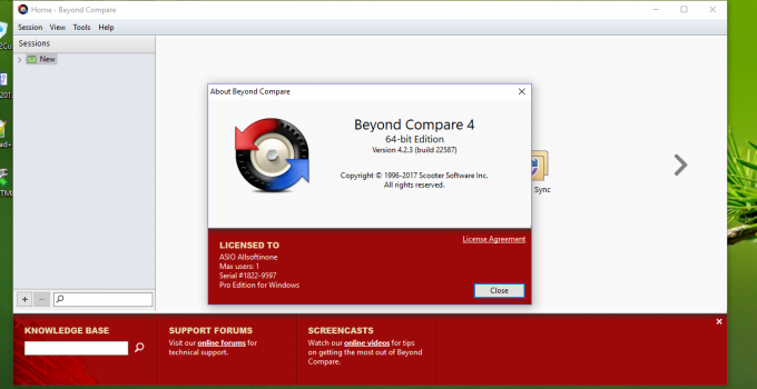 beyond compare 4 serial key linux
